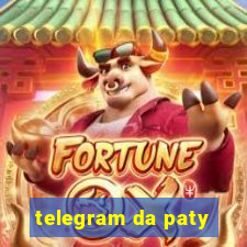 telegram da paty